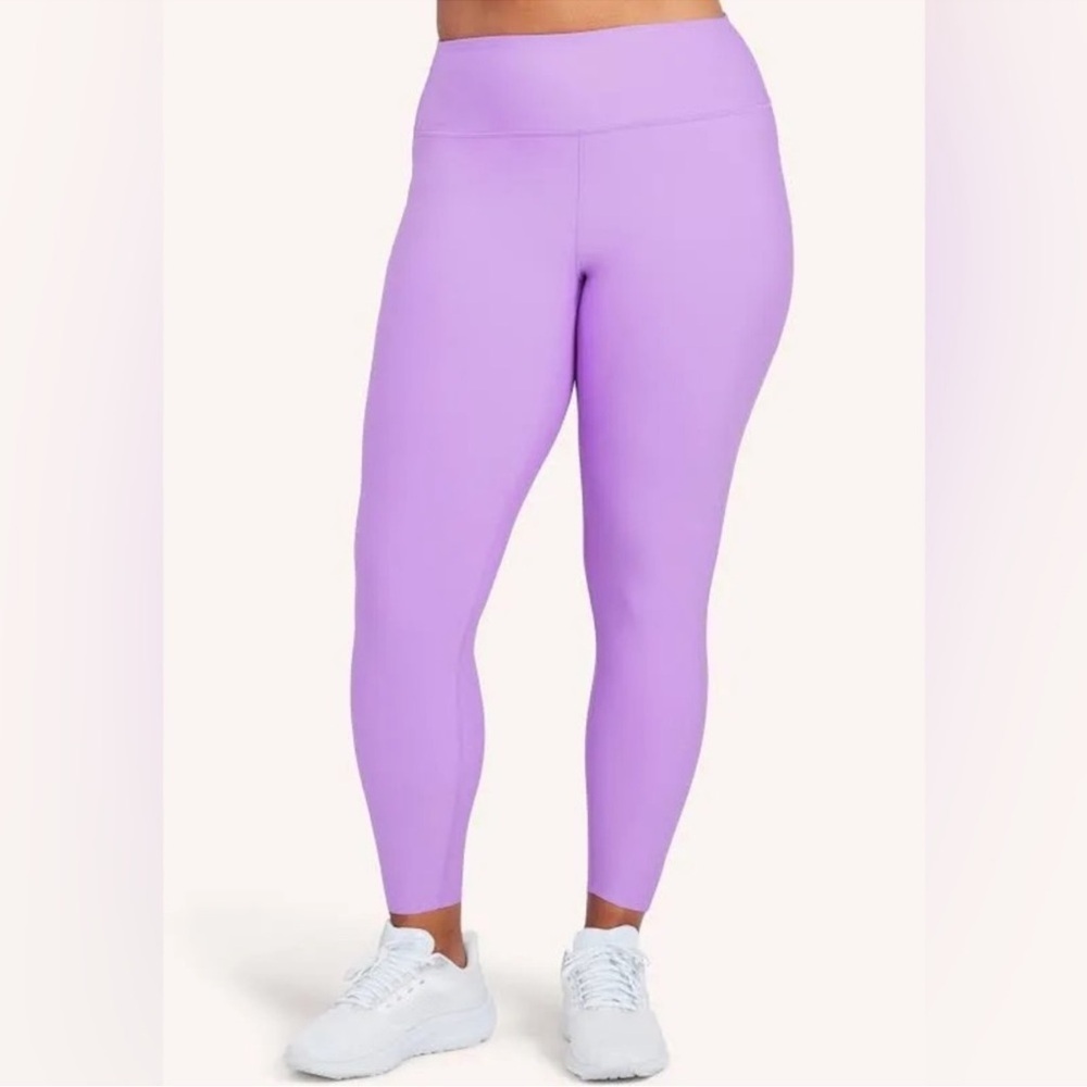 Peloton Cadent High Rise Pocket Leggings Purple Size XL - Picture 2 of 9